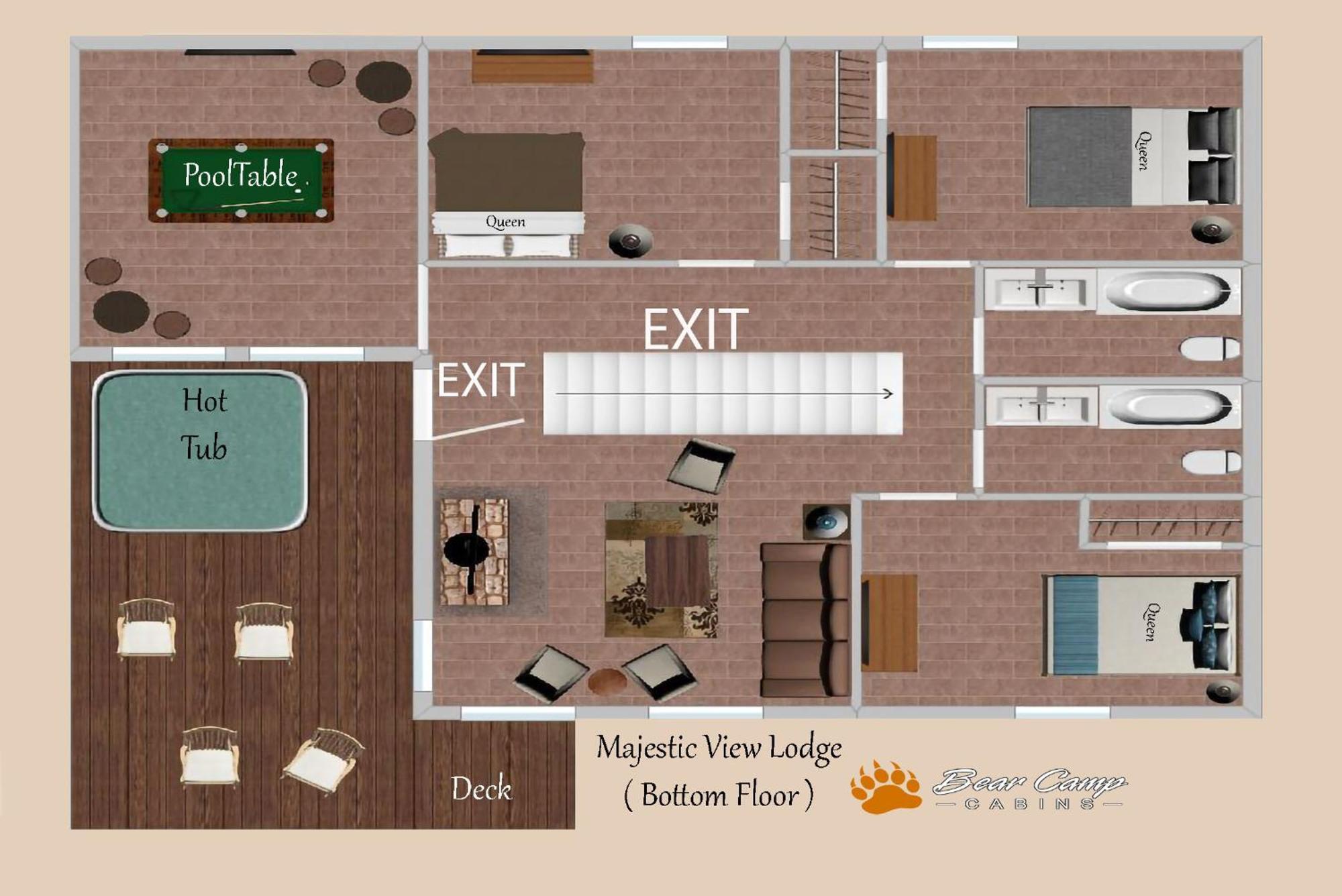 Majestic View Lodge, Amazing Views, Hot Tub, 1089 Free Tickets Each Paid Day, Dollywood And More Гатлінбург Екстер'єр фото